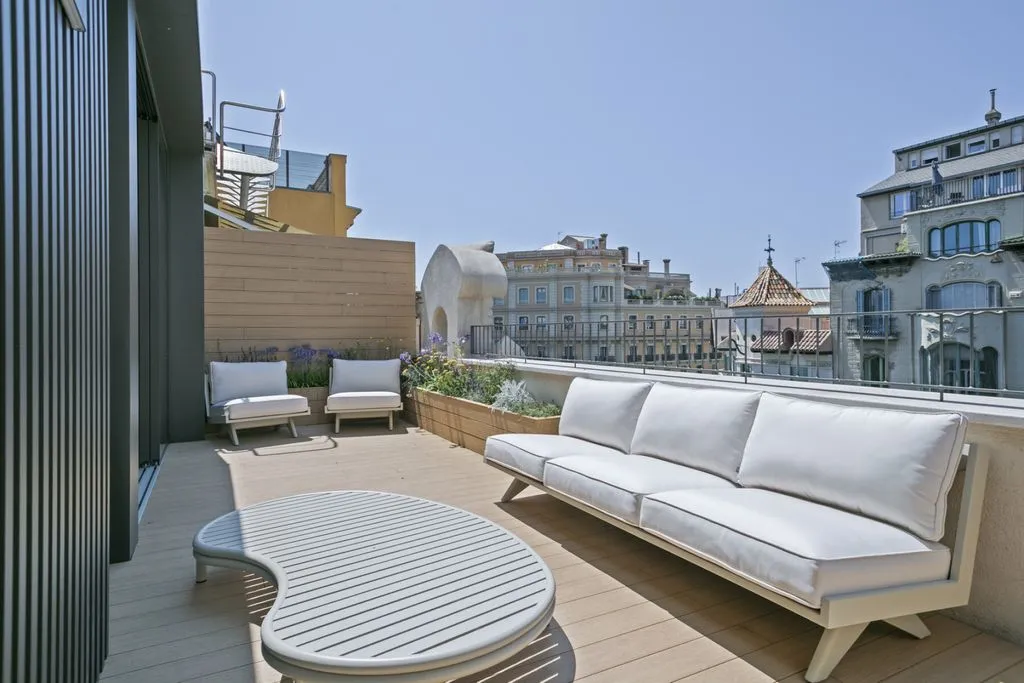 Terrasse - Duplex Penthouse with Terrace in Barcelona