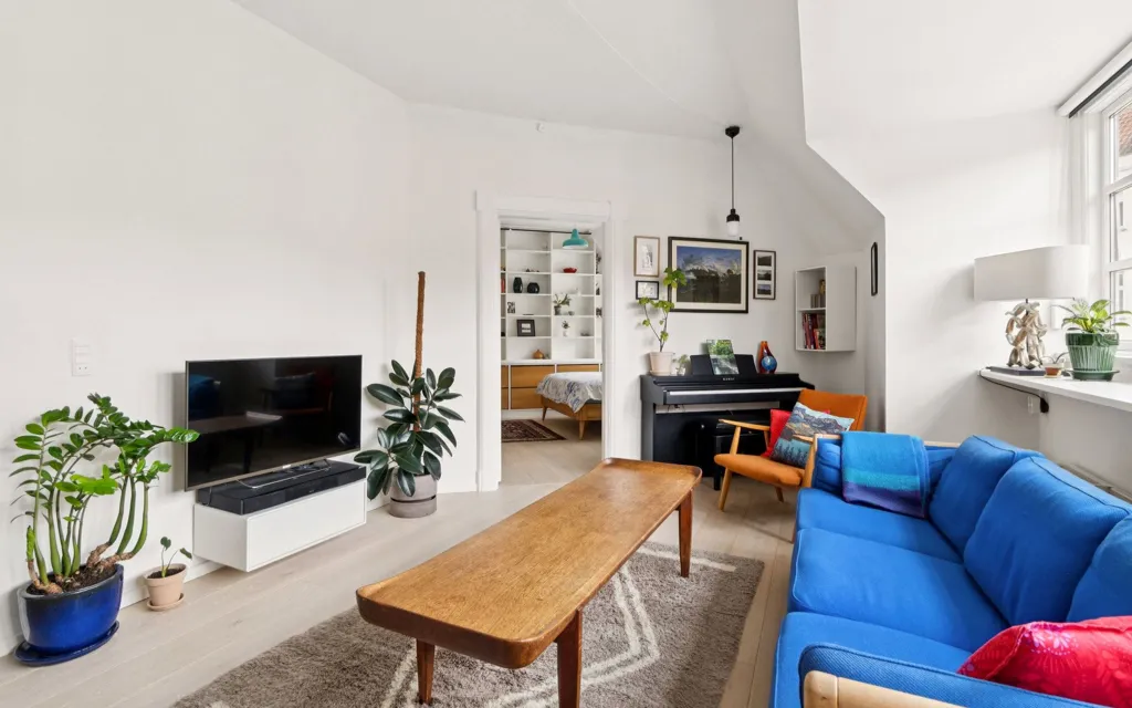 Séjour - Historic Flat with Central Copenhagen Location