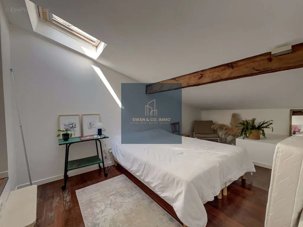 Chambres - Appartement Duplex avec Charme Ancien à Bordeaux Sainte-Croix