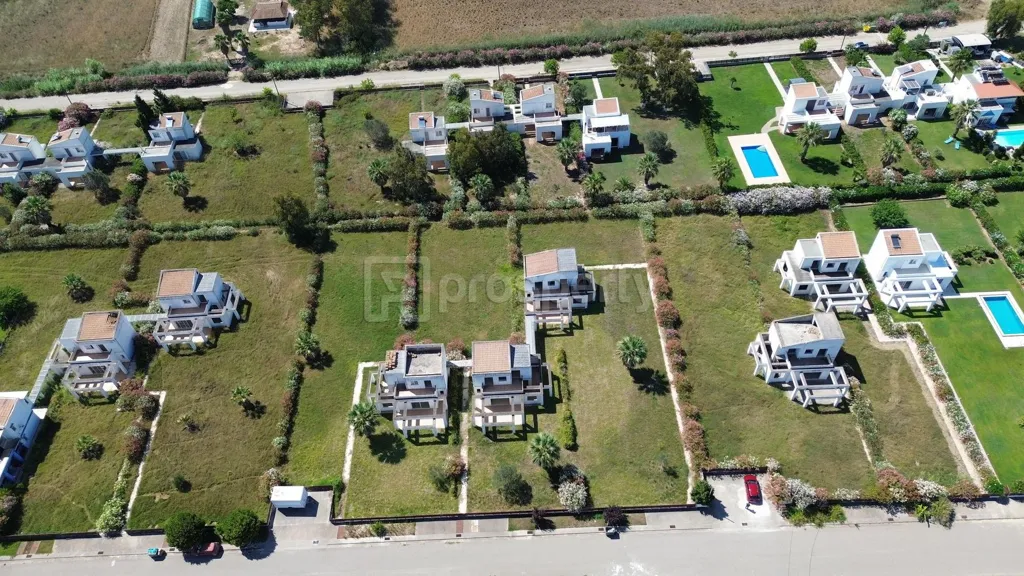 Vue aérienne - Villas with Sea View in Kastro Kyllinis