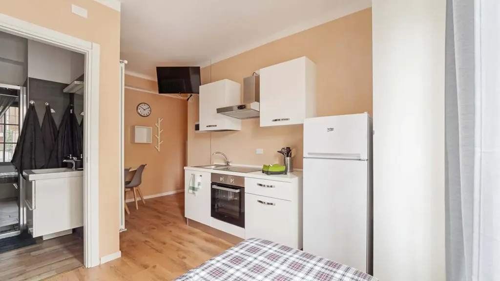Cuisine - Studio Flat with Open Kitchen in Milan
