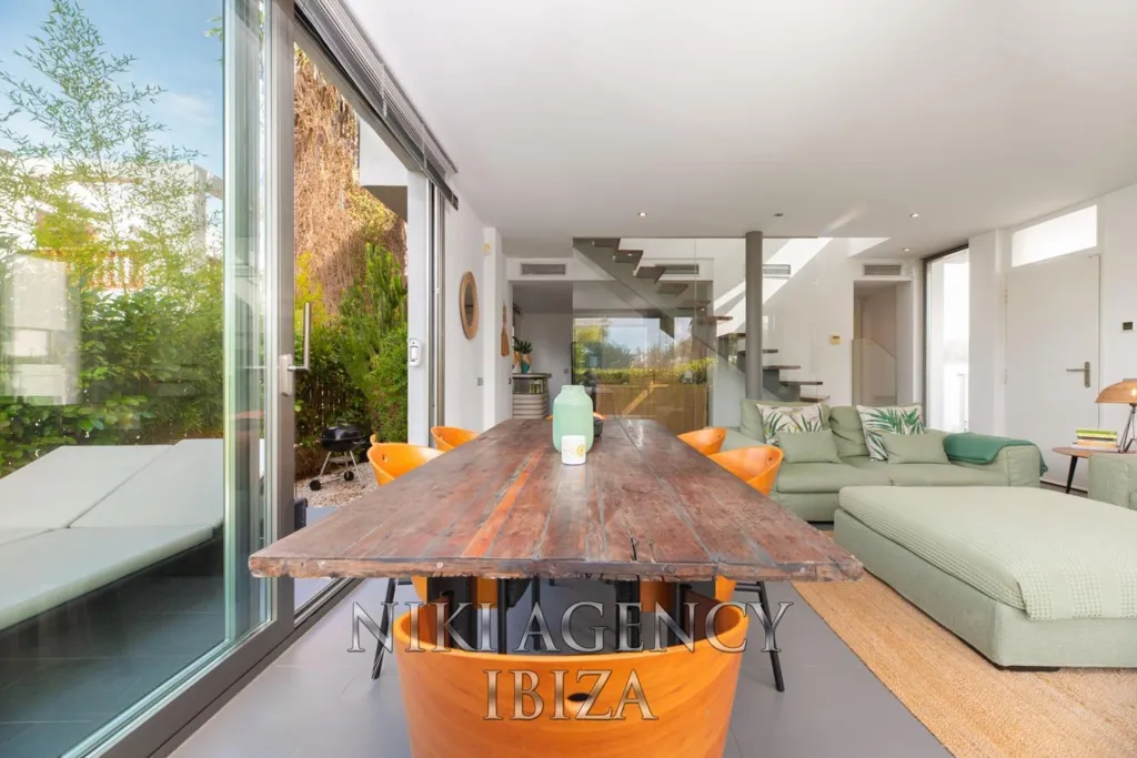 Salle à manger - Townhouse with Pool in Jesús, Ibiza