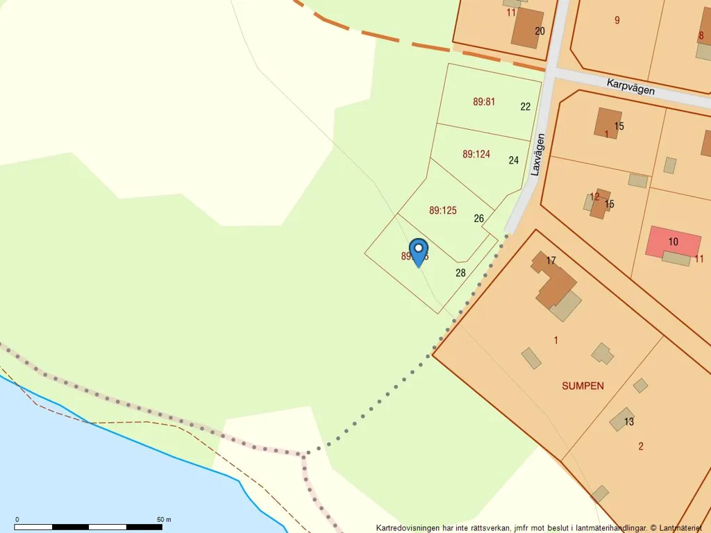 Plot for Custom Stone House near Finjasjön, Sjörröd