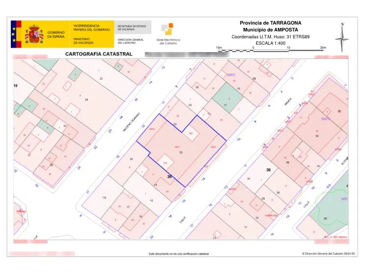 Parking Space in Amposta Centre