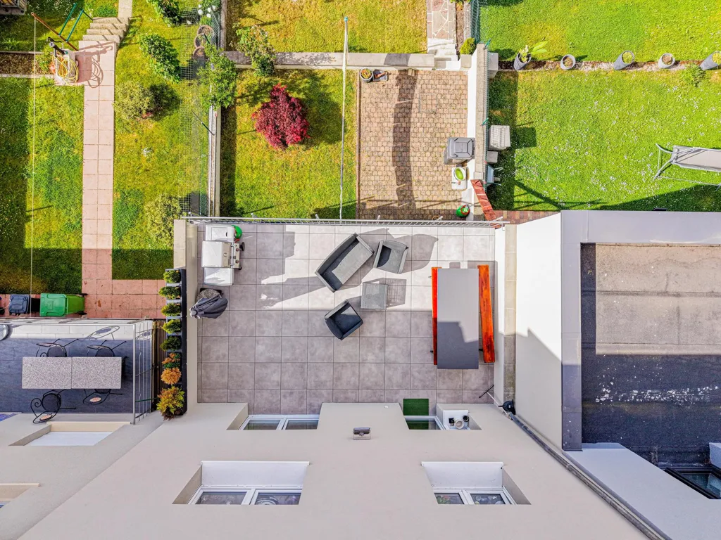 Aerial - Spacious Maison with Garden in Soleuvre