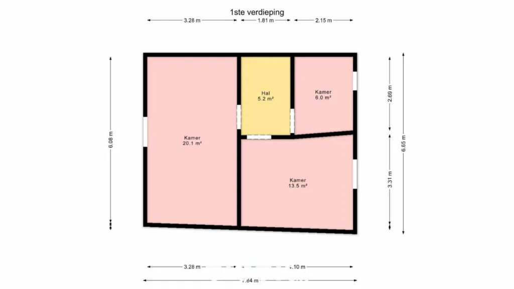 Plan - Maison à Rénover avec Jardin dans un Environnement Rural