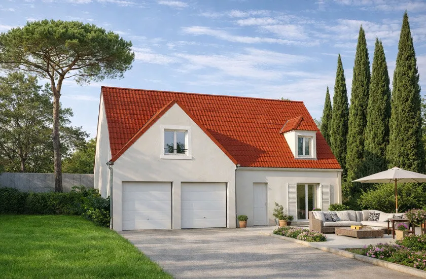 Extérieur - Maison Individuelle avec Jardin à Écharcon