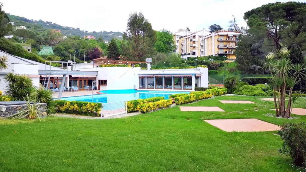 Piscina - Apartment with Sea View in Rapallo