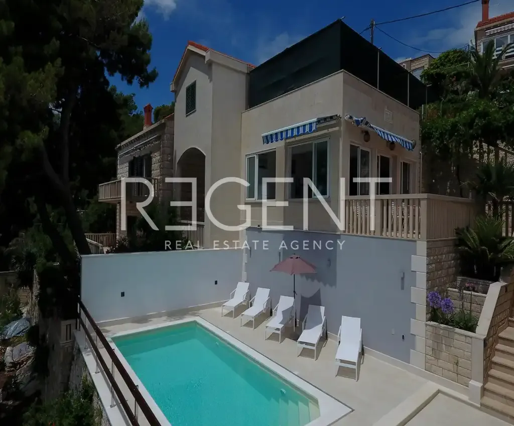 Bassein - Stone House with Sea View on Brac