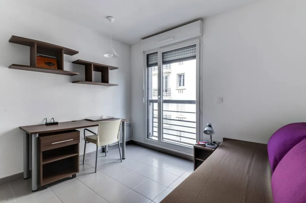 Chambres - Appartement Meublé dans Résidence Étudiante à Vanves