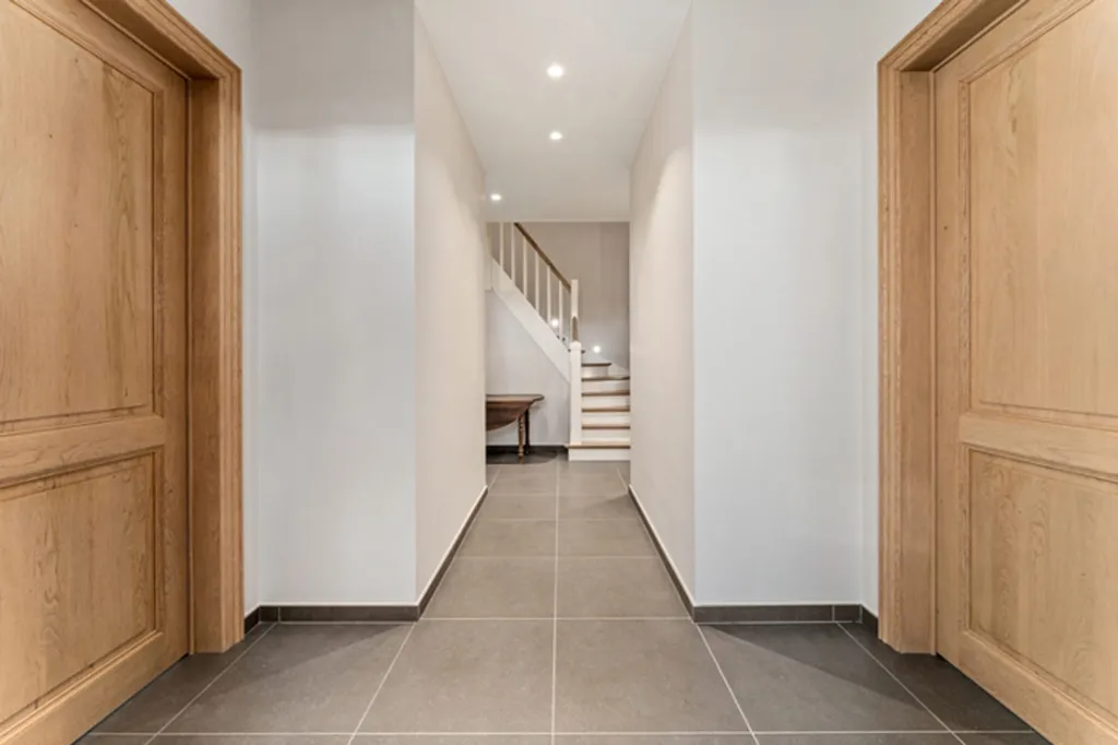 Hallway - Contemporary Villa with Terrace in Wingene