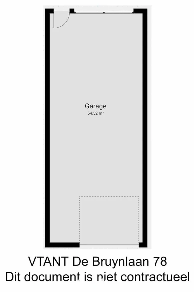 Plan - Maison avec Garage et Véranda à Wilrijk