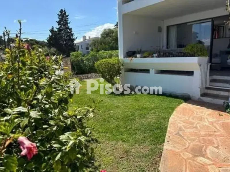 Terrasse - Ground Floor Apartment with Sea View in Cala Ferrera