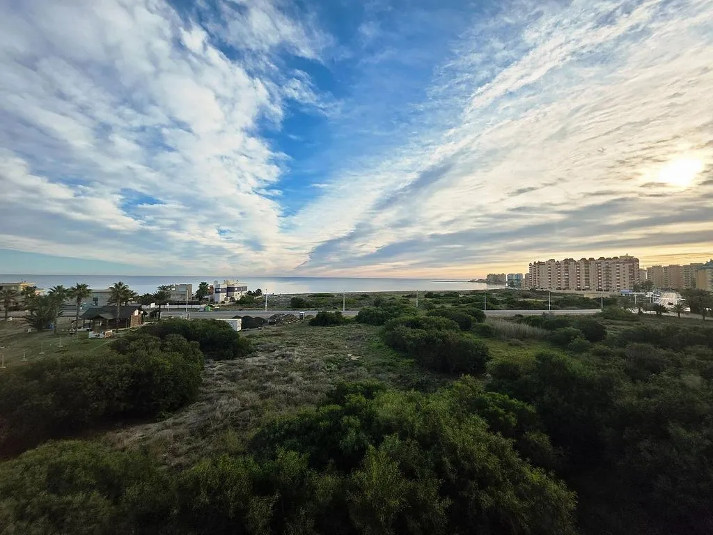 Terrasse - Studio Apartment with Pool in Playa del Esparto