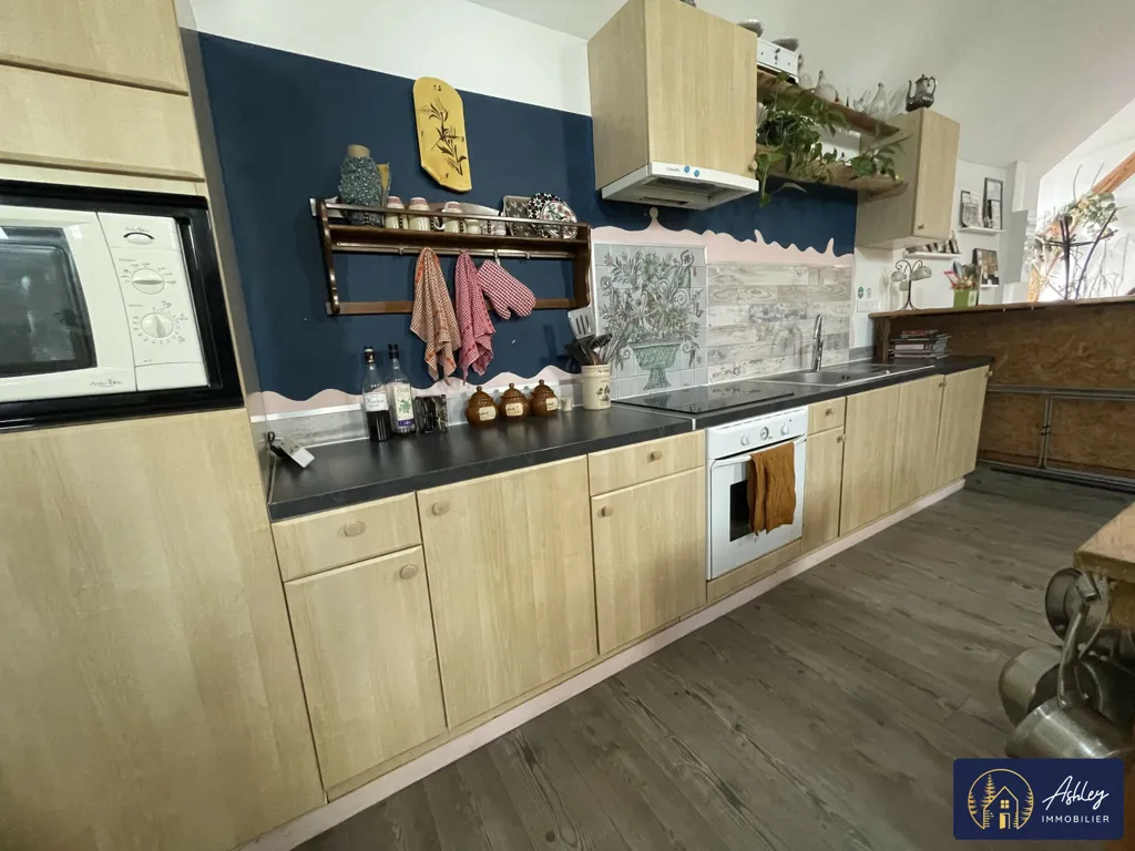 Cuisine - Maison de Charme avec Vue Panoramique au Cantal
