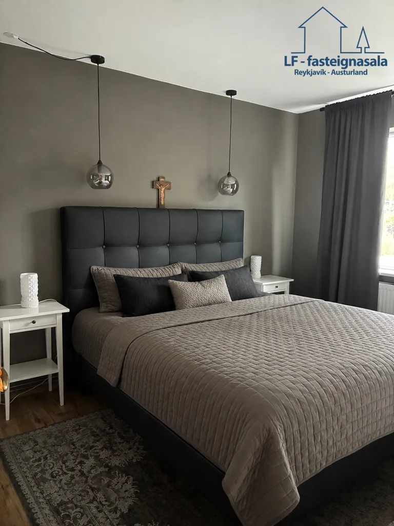 Camere da letto - Triplex with Spacious Balconies in Egilsstaðir