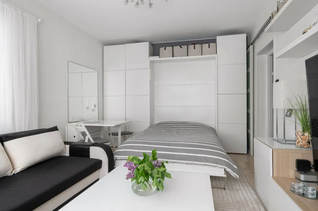 Bedrooms - Apartment with Parking in Södertälje