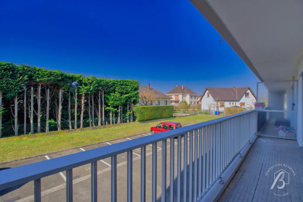 Balcon - Appartement 2 Pièces avec Balcon à Lingolsheim