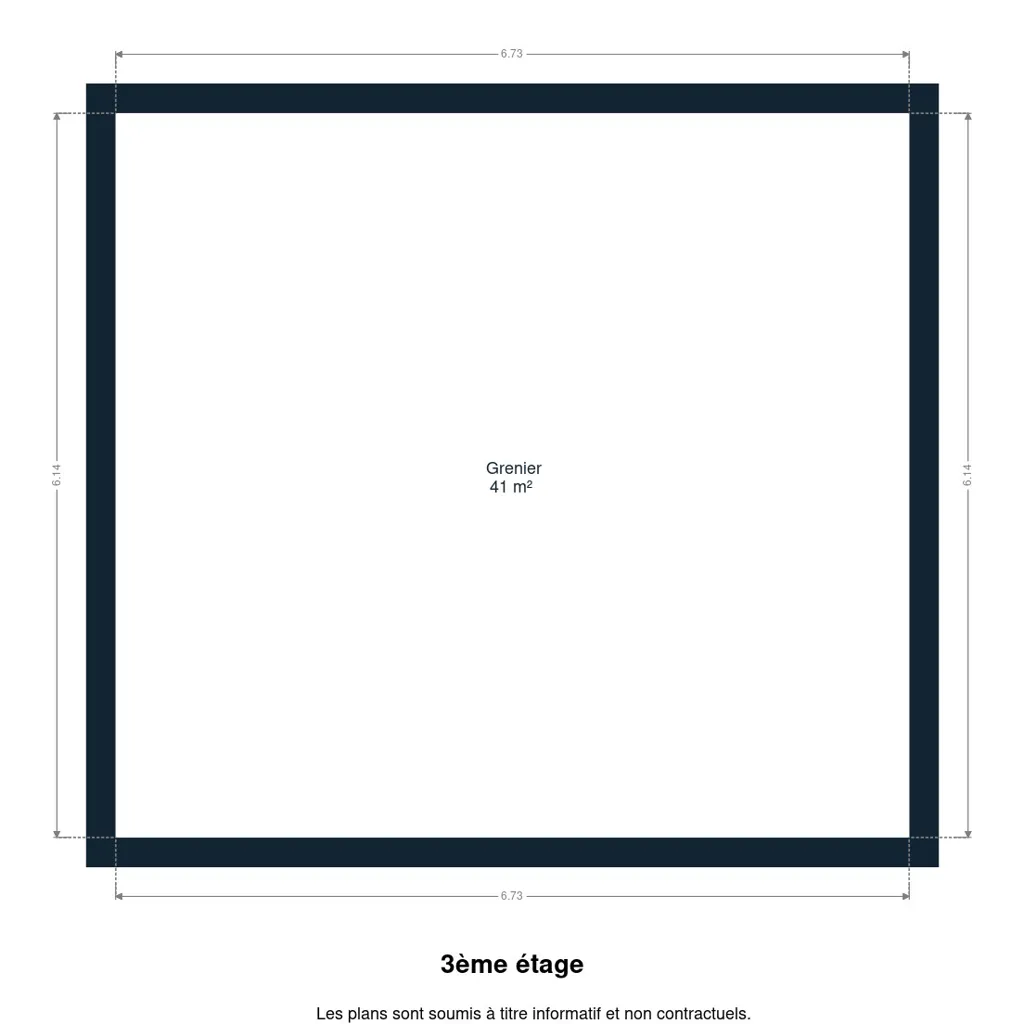 Floor Plan - Divisible House with Terrace in Watermael