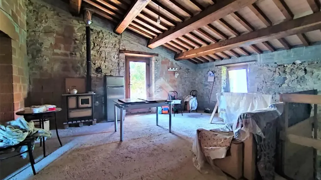 Séjour - Rustic Stone Cottage with Garden in Pianello