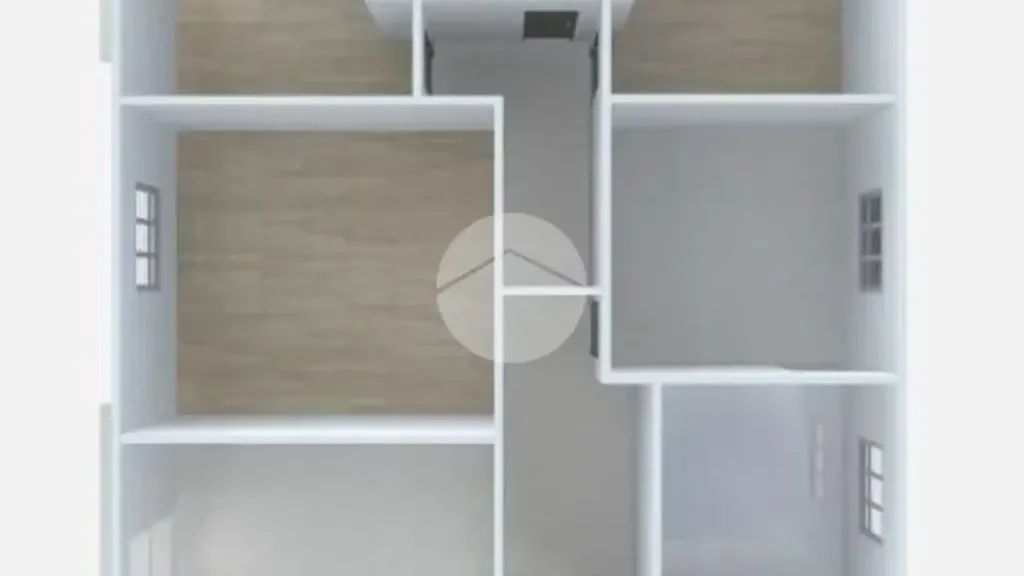 Plan - Renovated Apartment with Mountain View in Brescia