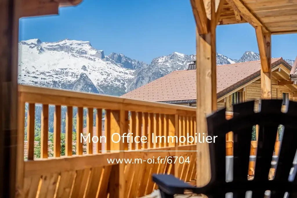 Balcon - Corps de Ferme Rénové en Chalets à Manigod