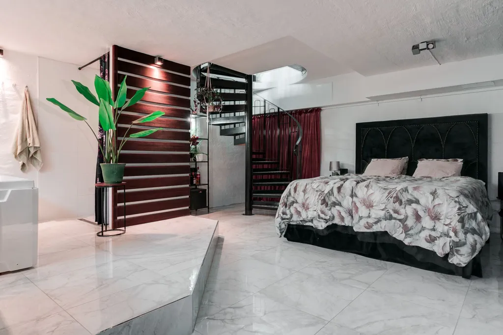 Camere da letto - Modern Penthouse with Sea View in Norrköping