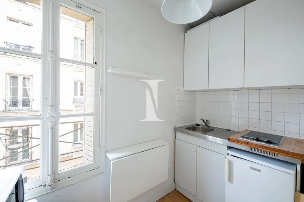 Cuisine - Studio Lumineux au Cœur de Paris-13e
