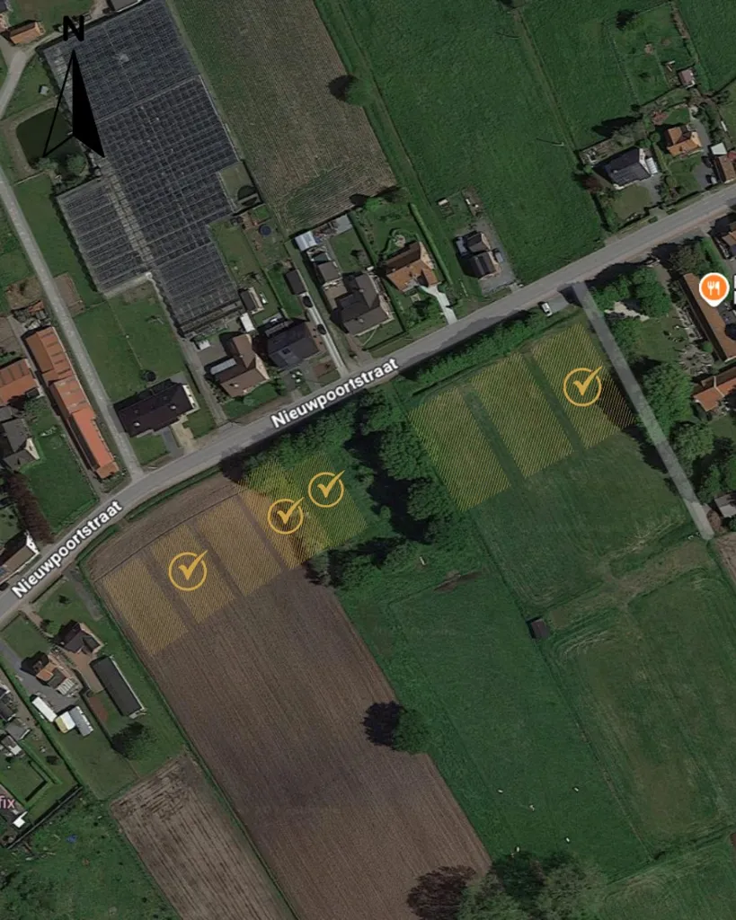 Õhuvaade - Buildable Plot with South View in Lokeren