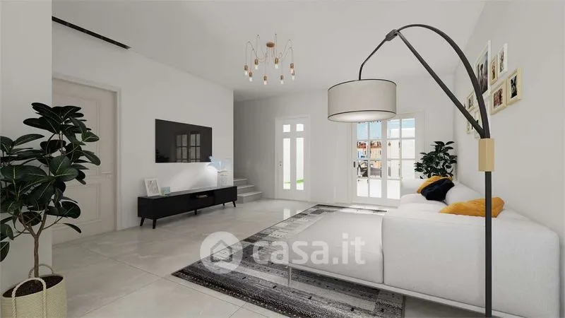 Soggiorno - Modern Semi-detached Villa with Courtyards in Assemini