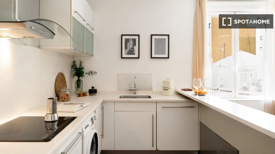Köök - Furnished Apartment in Goya, Madrid