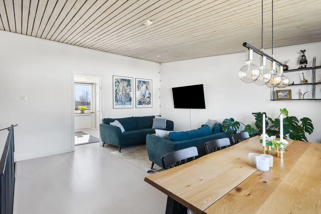 Salle à manger - Terraced House with Glazed Balcony in Central Värnamo