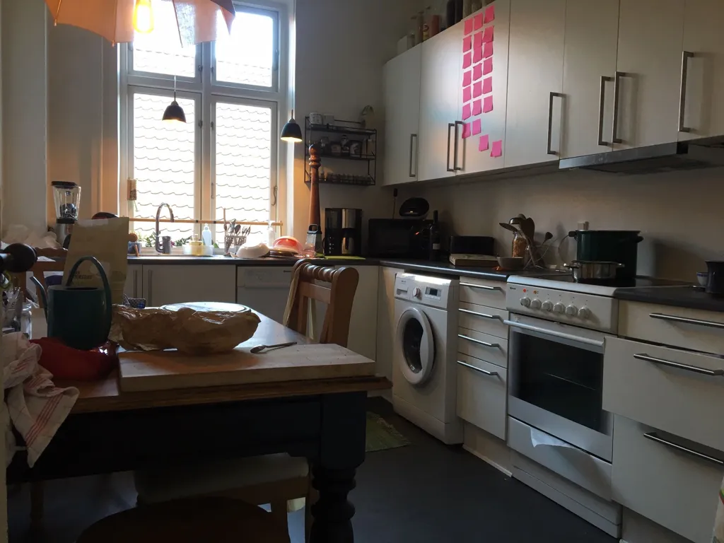 Cuisine - 5-Room Flat with Balcony in Odense Centre