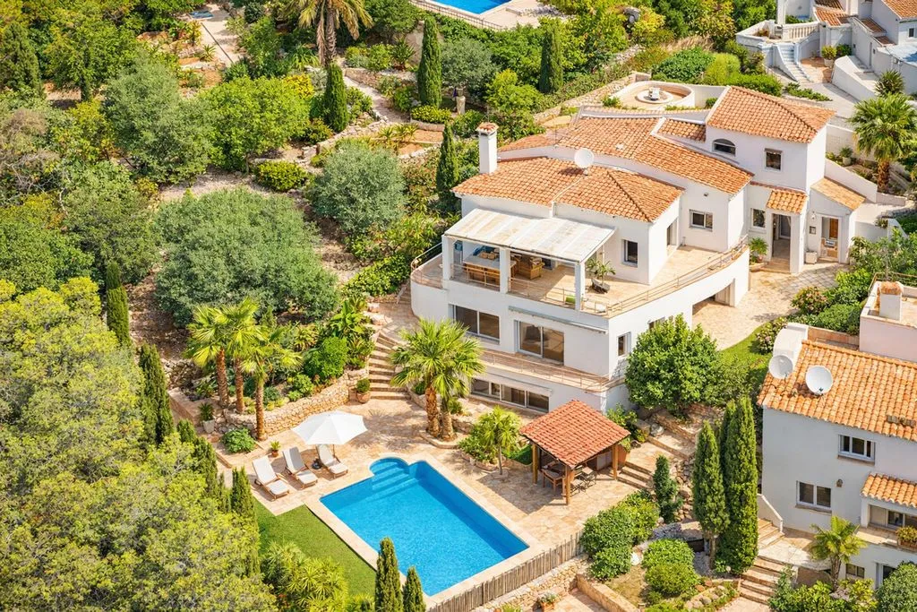 Vue aérienne - Luxury Villa with Sea View in Bendinat