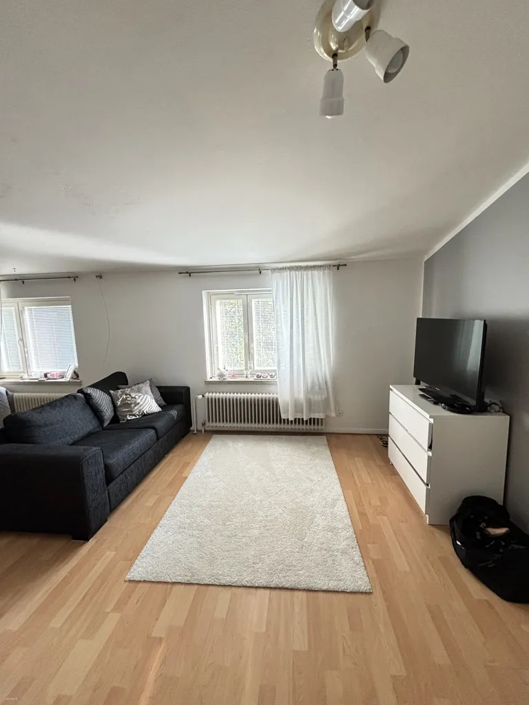 Living Room - Modernised Studio Flat in Lahti Centre