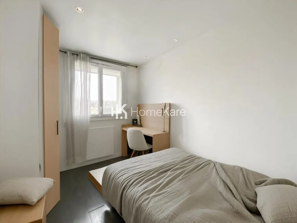 Chambres - Appartement T4 avec Balcon à Rangueil, Toulouse