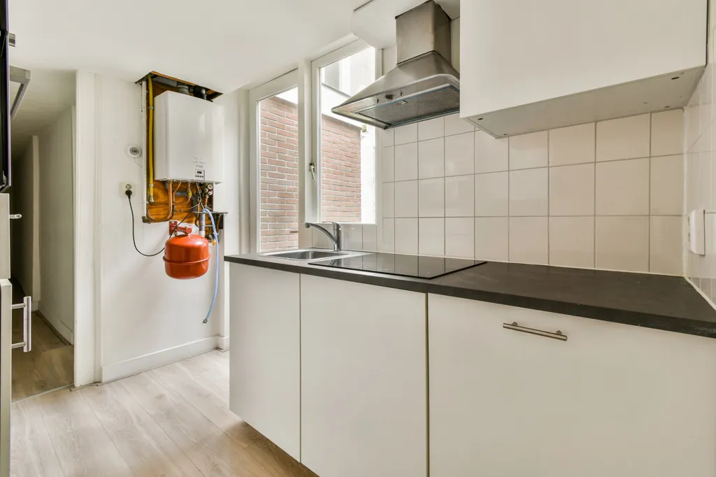 Köök - Charming Ground Floor Flat in Leiden Centre