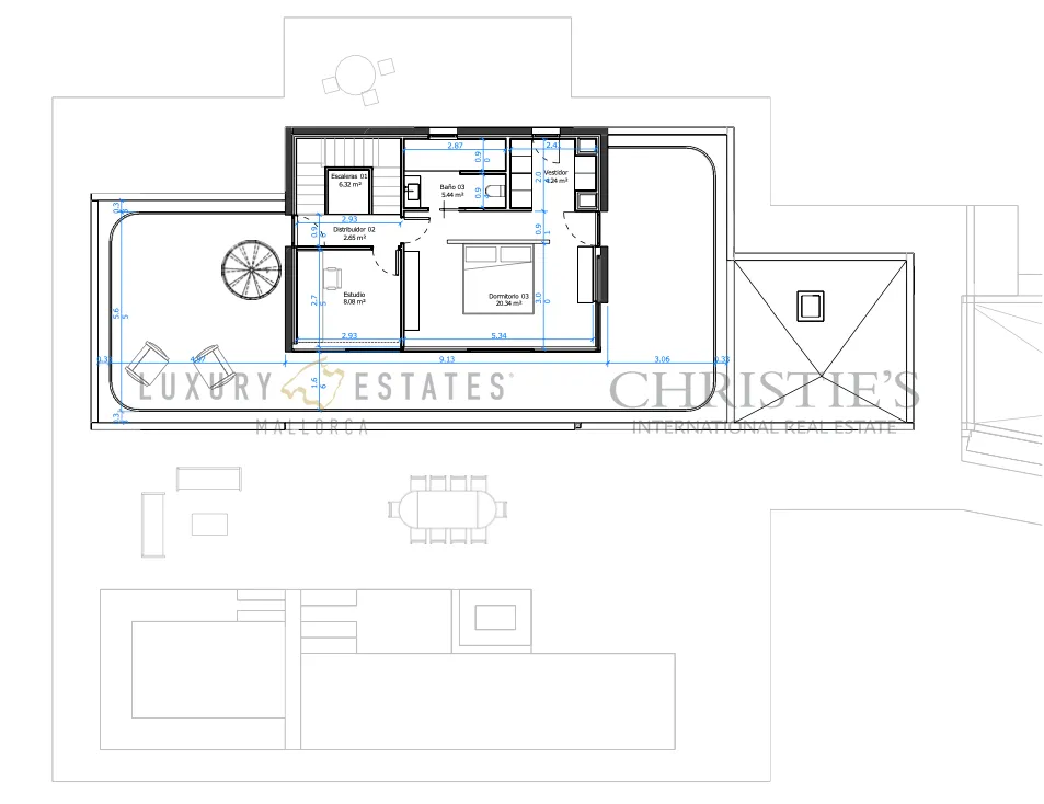 Plan - New-build Villa with Private Pool in Son Gual