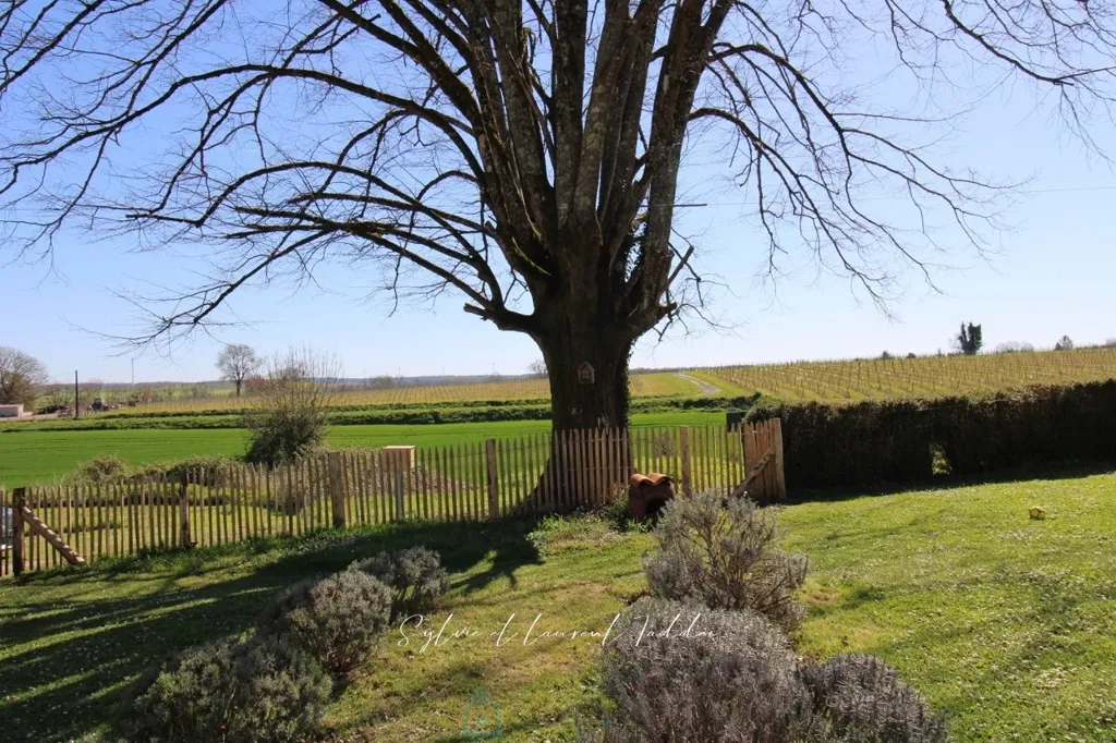 Garden - Stone House with Pool near Montendre