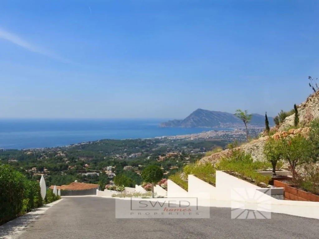 Balcony - Luxury House with Sea Views in Altea