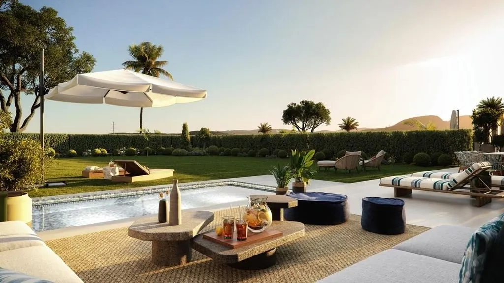 Terrasse - Luxury Apartment with Private Pool in Casares