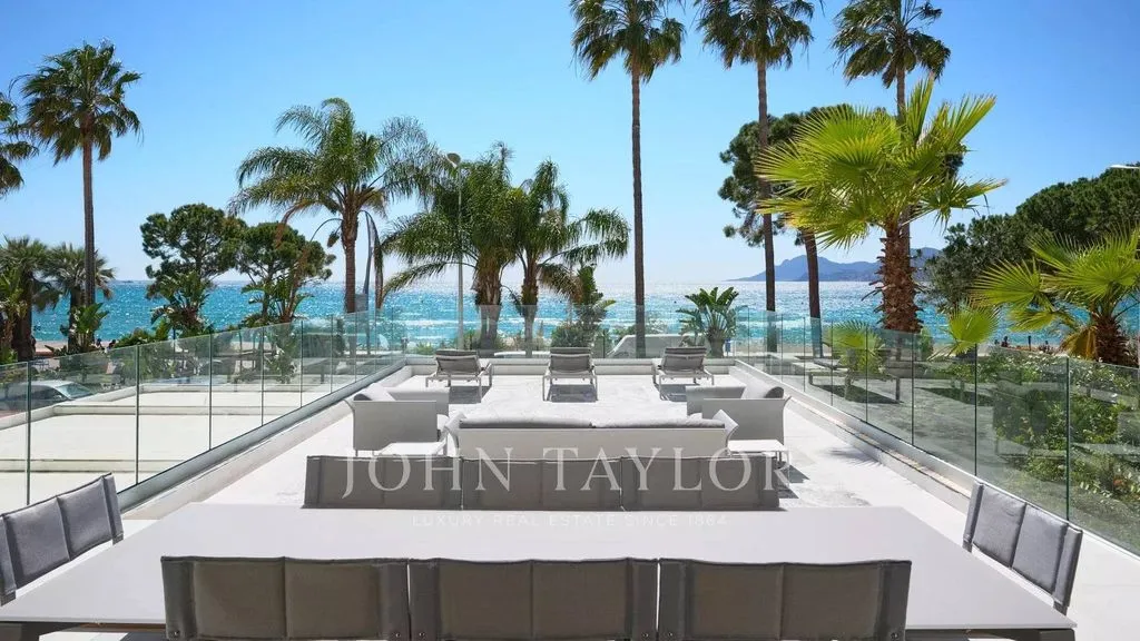 Terrasse - Appartement Luxe avec Terrasse à Cannes