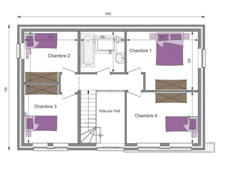 Planimetria - Charming House in Hamois