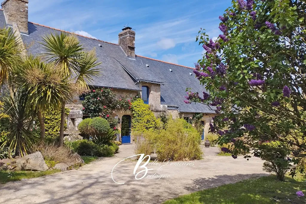 Extérieur - Propriété avec Trois Longères et Piscine à Ria d'Etel