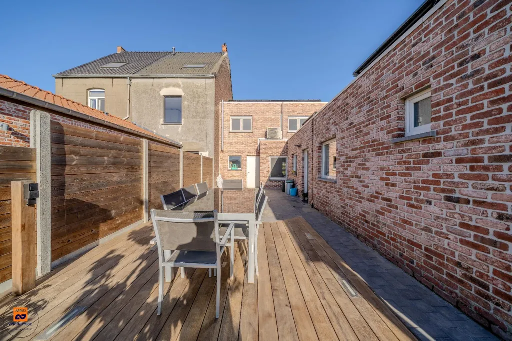 Garden - Renovated House with Terrace in Evergem