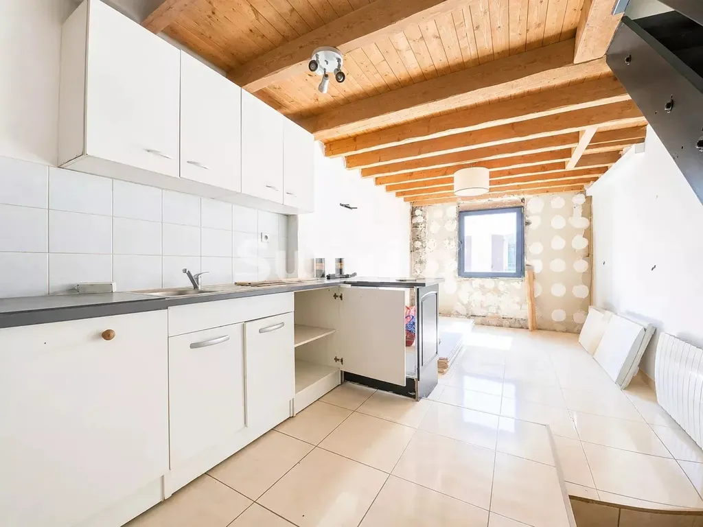 Kitchen - Mixed-Use Building with Apartments in Valserhône