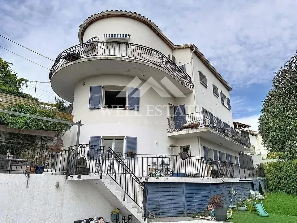 Extérieur - Appartement Villa avec Piscine et Vue Panoramique à Nice
