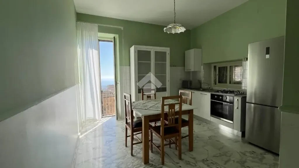 Cuisine - Bright Apartment with Balcony in Agrigento
