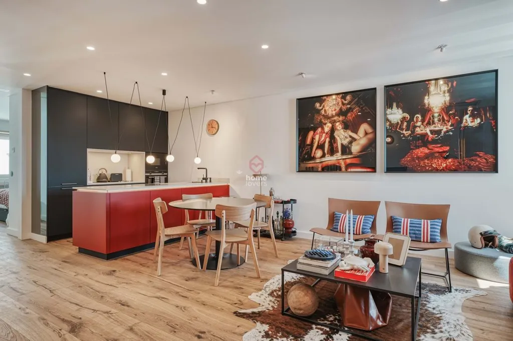 Séjour - Renovated Apartment with Balcony in Lisbon