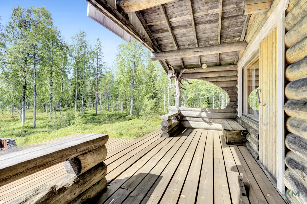 Terrasse - Cottage with Private Beach on Lake Ladoga